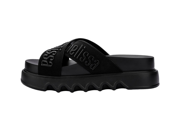 Melissa Cross M Lover Platform Slipon Black Slide For Women