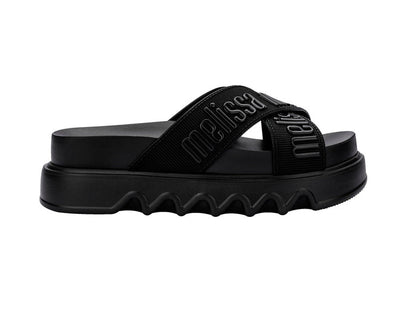 Melissa Cross M Lover Platform Slipon Black Slide For Women