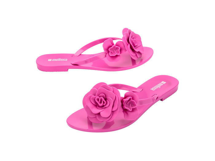 Melissa Harmonic Petals Floral Lilac Women Flipflop