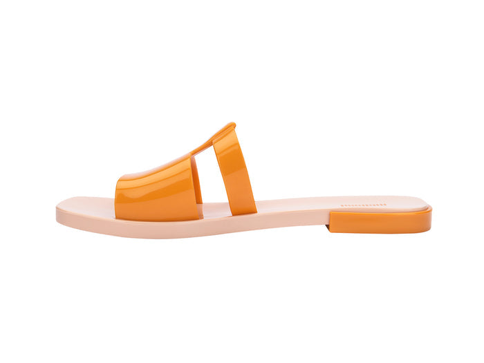Melissa Ivy AD Orange Flat Slide For Women