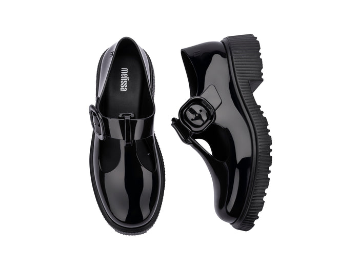 Melissa Jackie Black Buckle Boots For Women