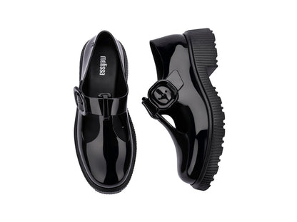 Melissa Jackie Black Buckle Boots For Women