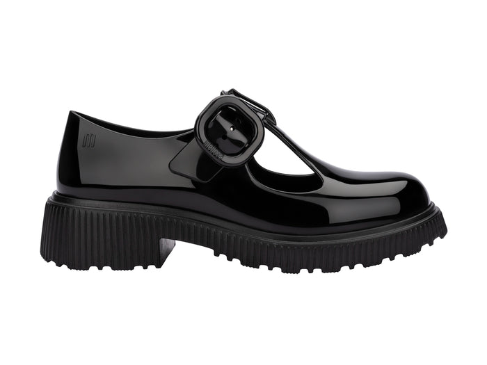 Melissa Jackie Black Buckle Boots For Women