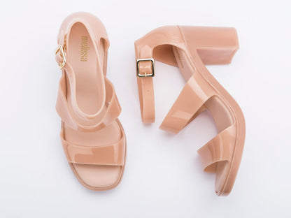 Melissa Model Block Heel Strappy Light Pink Sandal for Women