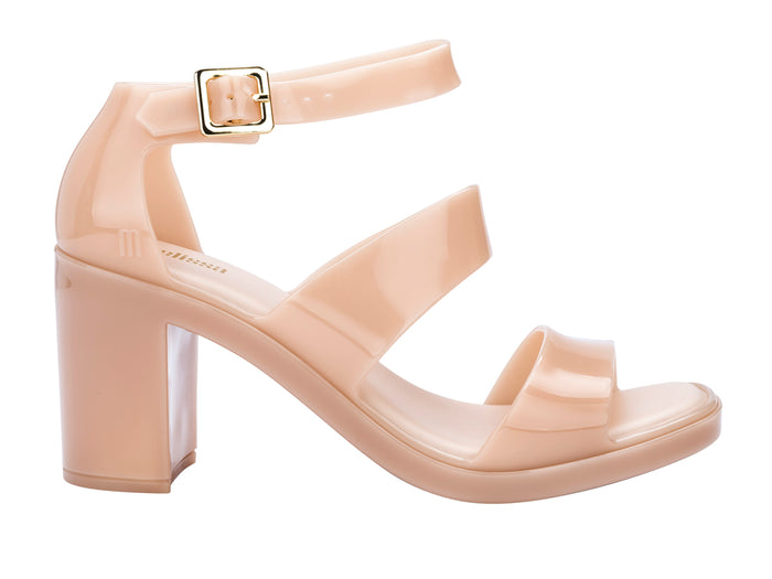 Melissa Model Block Heel Strappy Light Pink Sandal for Women