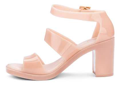 Melissa Model Block Heel Strappy Light Pink Sandal for Women