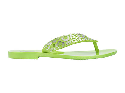 Melissa Savage Green Flat Flipflop for Women - Stylish and Comfortable Casual Sandals