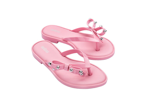 Melissa Slim Knotted Style Pink Flip Flop for Women