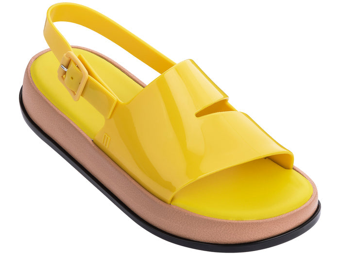 Melissa Soft Yellow Platform Sandal for Women