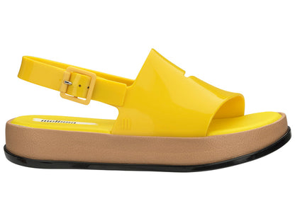 Melissa Soft Yellow Platform Sandal for Women