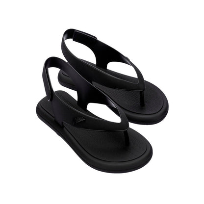 Melissa Sun Samba Black Flipflop Women Sandal