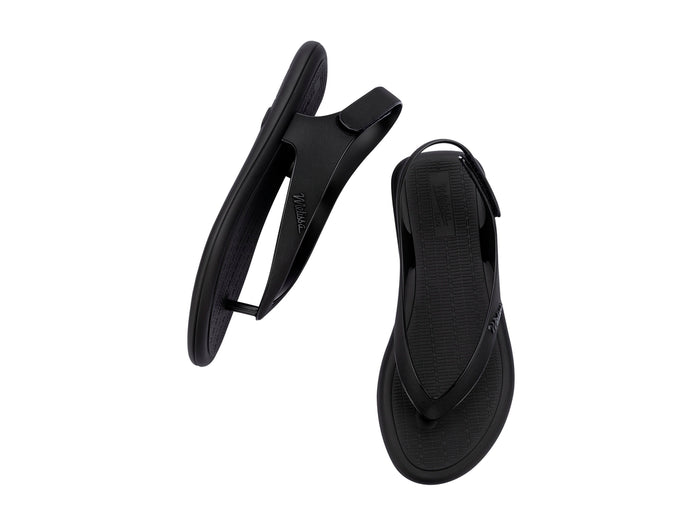 Melissa Sun Samba Black Flipflop Women Sandal