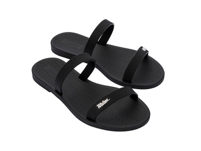 Melissa Sun Torrance AD Black Flat Slip-Ons for Women - Comfortable and Stylish Footwear