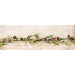Merry Mistletoe Garland 4.5'