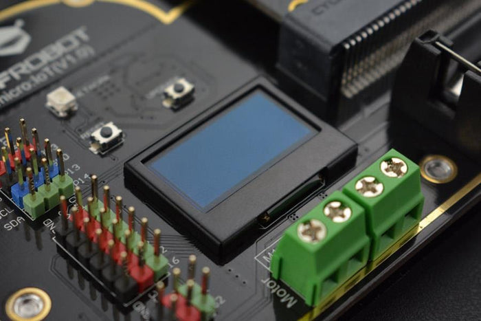 micro:IoT - micro:bit IoT Expansion Board by DFRobot - The Pi Hut