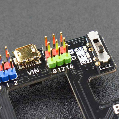 micro:Mate - Mini Expansion Board for micro:bit (Gravity Compatible) by DFRobot - The Pi Hut