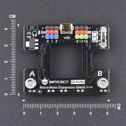 micro:Mate - Mini Expansion Board for micro:bit (Gravity Compatible) by DFRobot - The Pi Hut