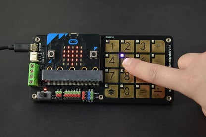 micro:Touch - Math & Automation Touch Keyboard for micro:bit [Discontinued] by DFRobot - The Pi Hut
