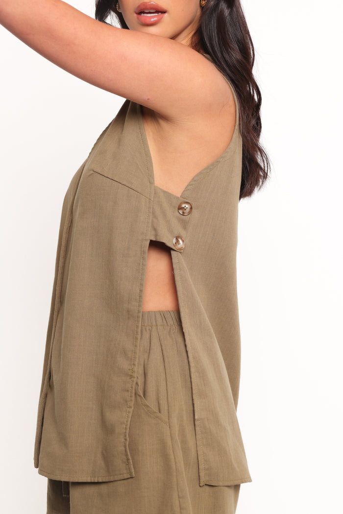 Petal and Pup USA SETS Miller Short Set - Olive