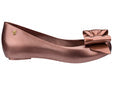 Girls Mel Ultragirl Sweet copper ballet flats stylish bow design