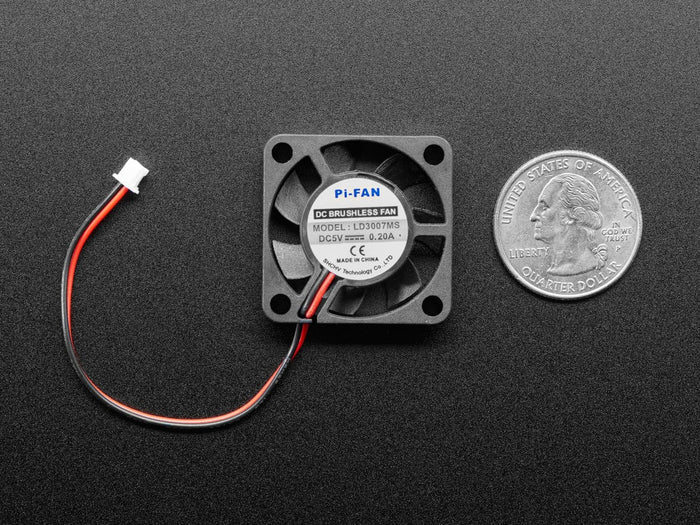 Miniature 5V Cooling Fan with Molex PicoBlade Connector by The Pi Hut - The Pi Hut