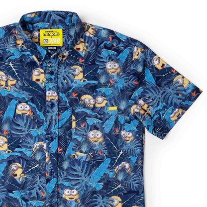 RSVLTS XS Minions Short Sleeve Shirt Minions “In Search of BA NA NA” – KUNUFLEX Short Sleeve Shirt