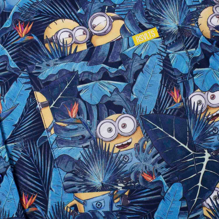 RSVLTS Minions Short Sleeve Shirt Minions “In Search of BA NA NA” – KUNUFLEX Short Sleeve Shirt