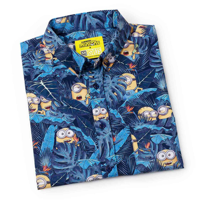 RSVLTS Minions Short Sleeve Shirt Minions “In Search of BA NA NA” – KUNUFLEX Short Sleeve Shirt