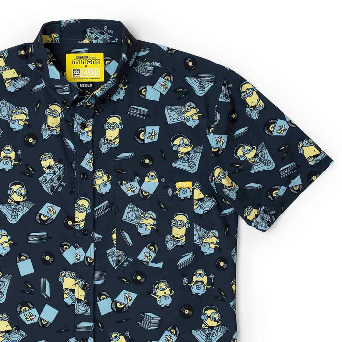 RSVLTS XS Minions Short Sleeve Shirt Minions “Minionmix” – KUNUFLEX Short Sleeve Shirt