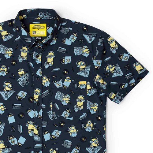 RSVLTS XS Minions Short Sleeve Shirt Minions “Minionmix” – KUNUFLEX Short Sleeve Shirt