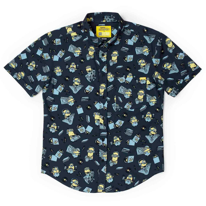 RSVLTS Minions Short Sleeve Shirt Minions “Minionmix” – KUNUFLEX Short Sleeve Shirt