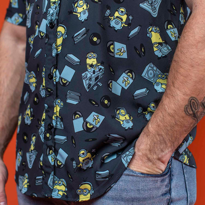 RSVLTS Minions Short Sleeve Shirt Minions “Minionmix” – KUNUFLEX Short Sleeve Shirt