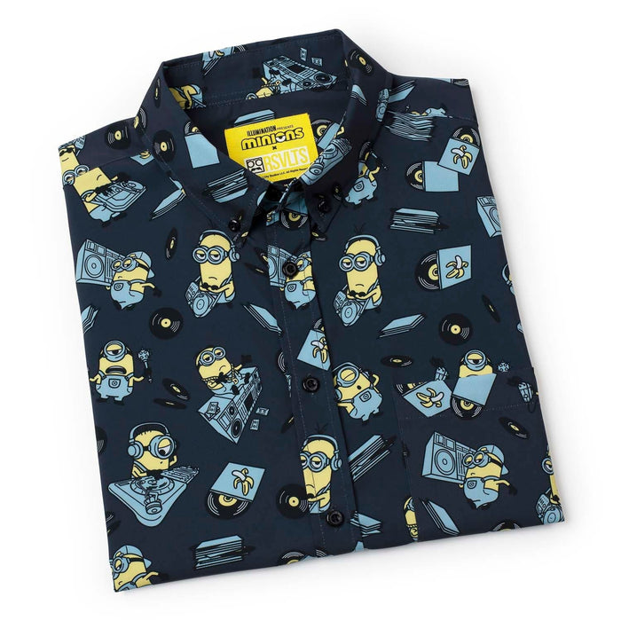 RSVLTS Minions Short Sleeve Shirt Minions “Minionmix” – KUNUFLEX Short Sleeve Shirt