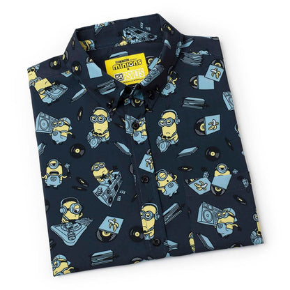 RSVLTS Minions Short Sleeve Shirt Minions “Minionmix” – KUNUFLEX Short Sleeve Shirt