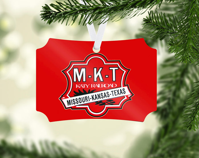Missouri Kansas Texas MKT Ornament