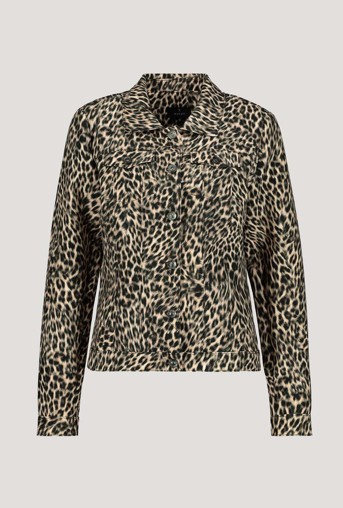 Monari 406312 Leopard Print Jacket - Dotique - Monari