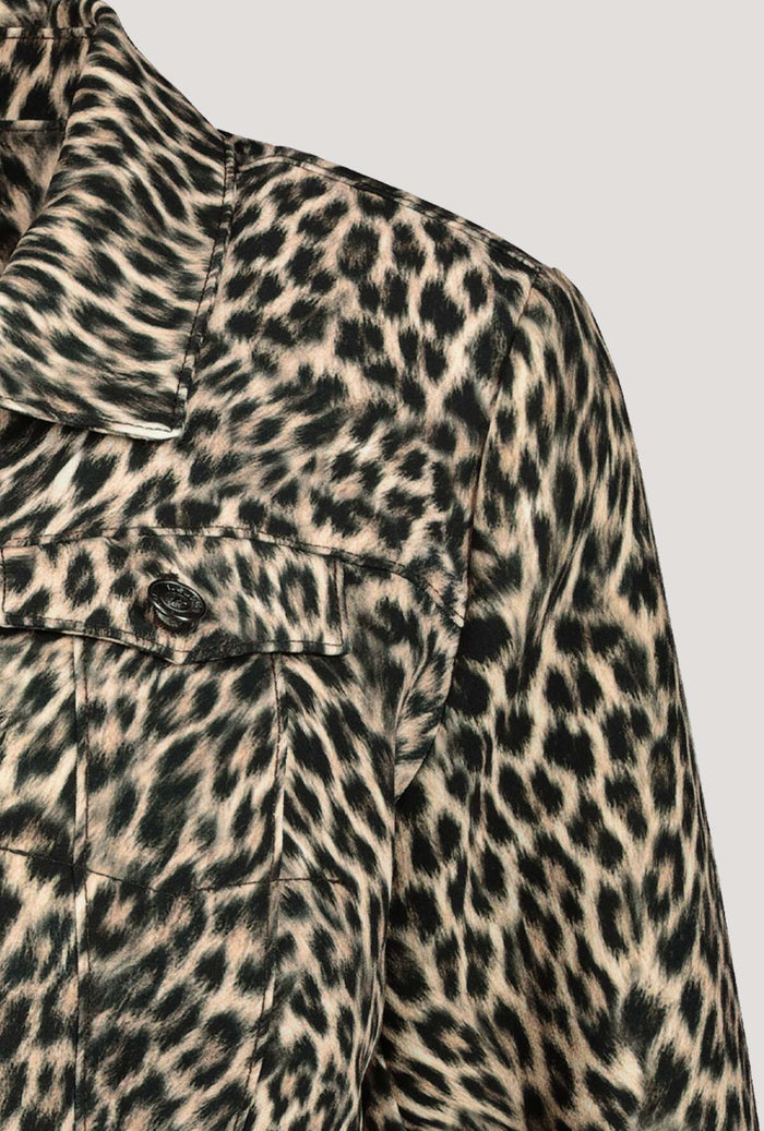 Monari 406312 Leopard Print Jacket - Dotique - Monari