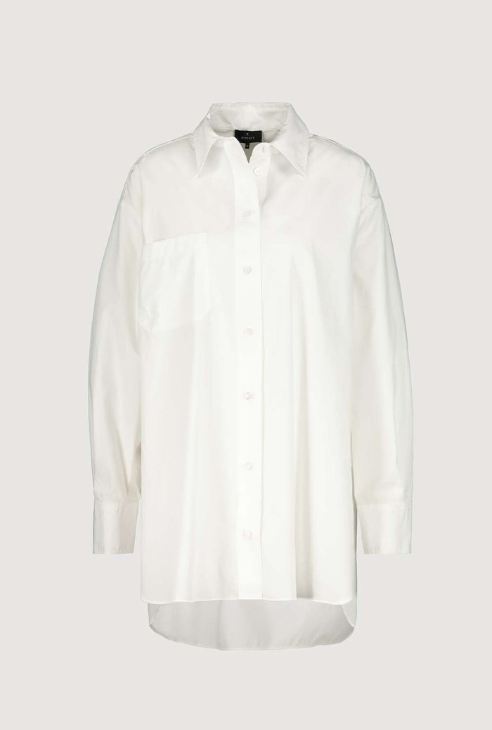 Monari 406748 White Blouse - Dotique - Monari