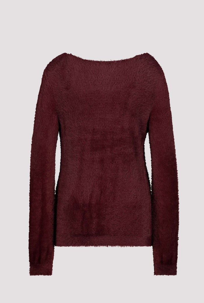 Monari 805505 Berry Wine Pullover Back| Dotique