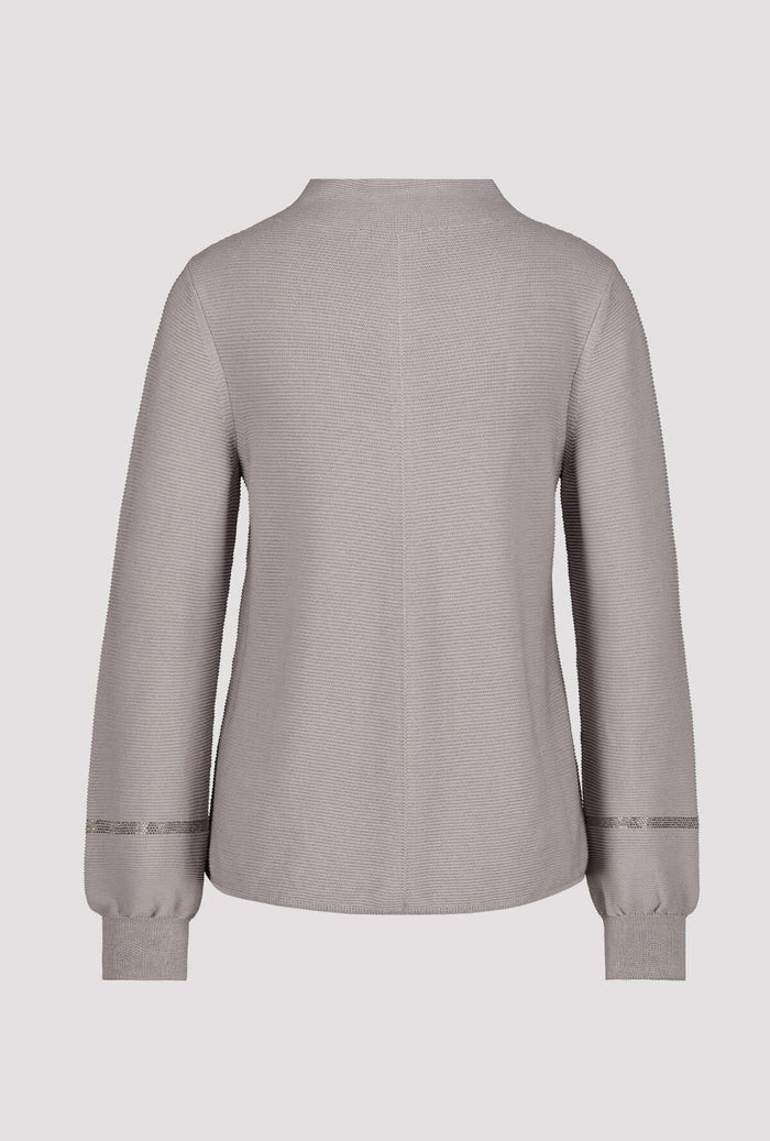 Monari 805510 Cloud Pullover With Rhinestone Elements Back | Dotique