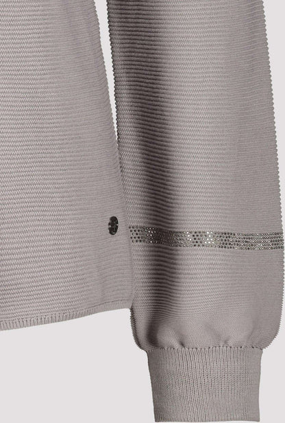 Monari 805510 Cloud Pullover With Rhinestone Elements Detail | Dotique