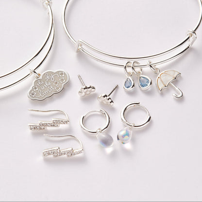 Mother of Pearl Umbrella Bangle