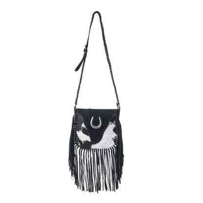Mustang's Luck Leather And Hairon Bag