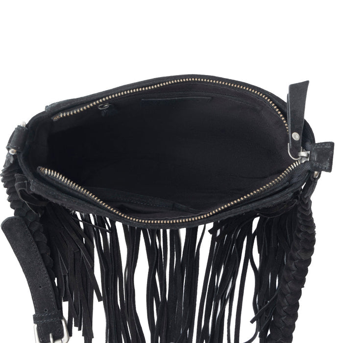Mustang's Luck Leather And Hairon Bag