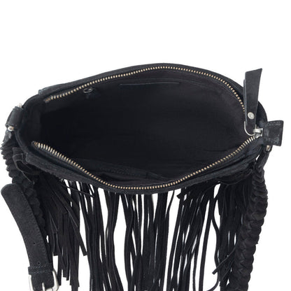 Mustang's Luck Leather And Hairon Bag
