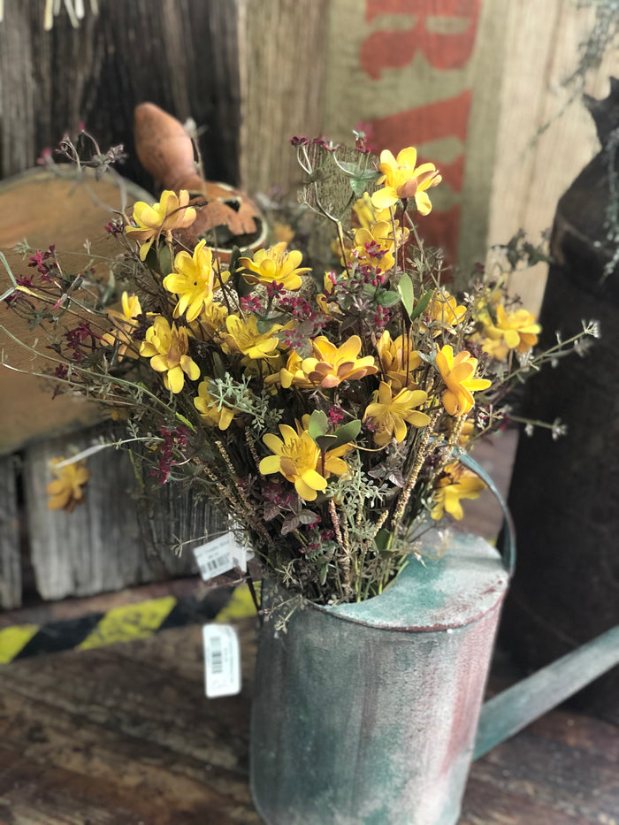Mustard Thistle Bouquet