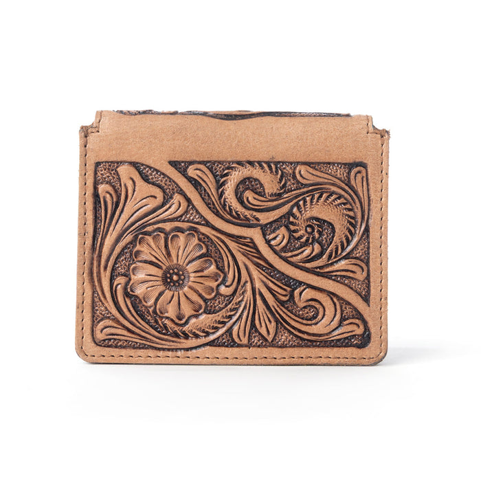 Myra Azura Bloom Leather Credit Card Holder