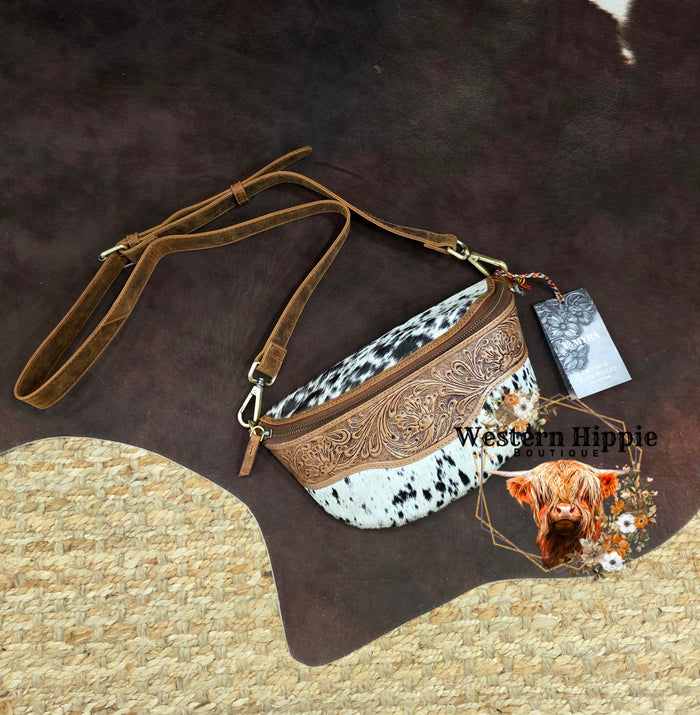 Myra Wildwood Handtooled Bag