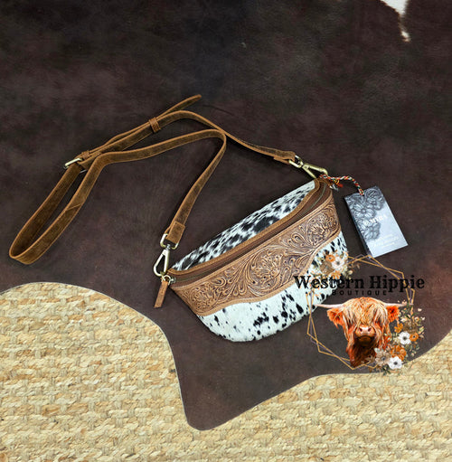 Myra Wildwood Handtooled Bag