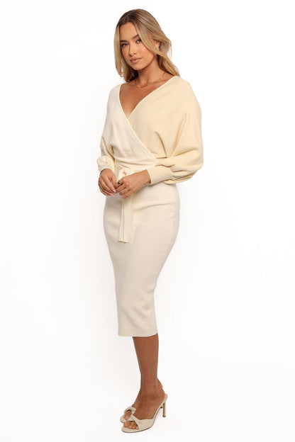 Petal and Pup USA DRESSES Nate Dress - White